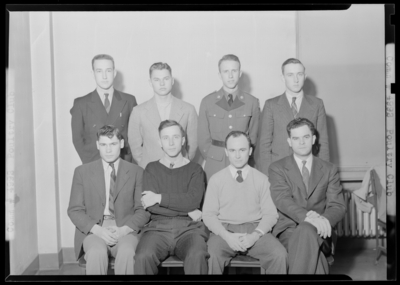 Poultry Club, (1943 Kentuckian) (University of Kentucky); Dairy                             Building; interior; group portrait