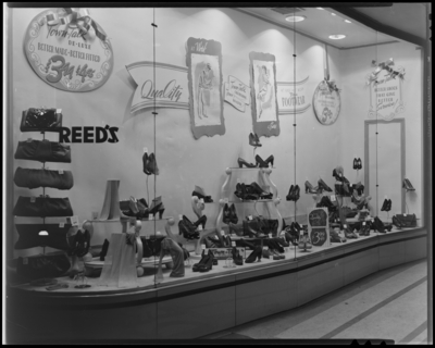 Reeds Shoe Company; exterior storefront , 220 West                             Main