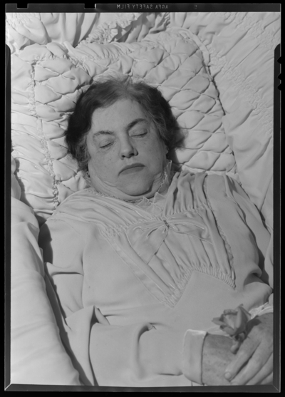 Mrs. A.G. Payne; corpse