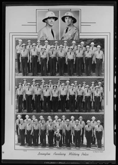 Lexington Auxiliary & Military Police; group