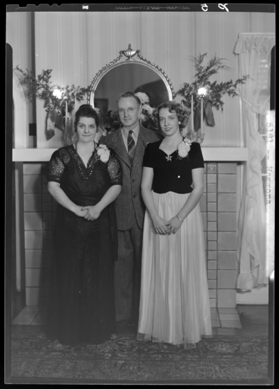 Mrs. R.B. Batson ; pictures of Rev. & Mrs. J. H. Hammons                             anniversary; group