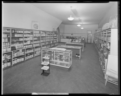 Lowe Brothers Company (paint and wallpaper); interior; 114 North                             Upper Street