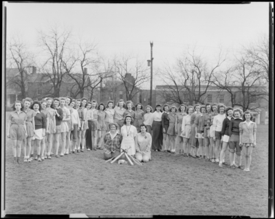 Sayre School for Girls, 194 North Limestone; gym                             class