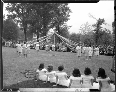 Georgetown College; May Day Celebration; outdoor;                             activities