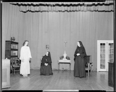 St. Catherine's Academy (Sisters of Charity of Nazareth),                             240 North Limestone; Senior play; 