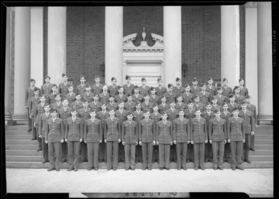 University of Kentucky Military Department; ASTRP group on                             steps