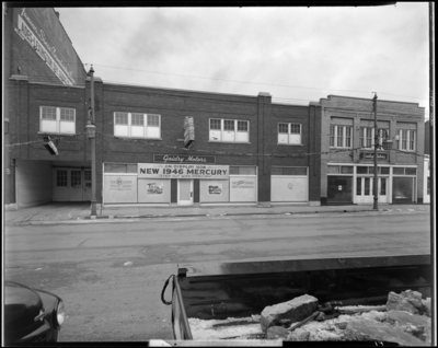 Gaidry Motor Company, 255-263 East Main; exterior of                             building