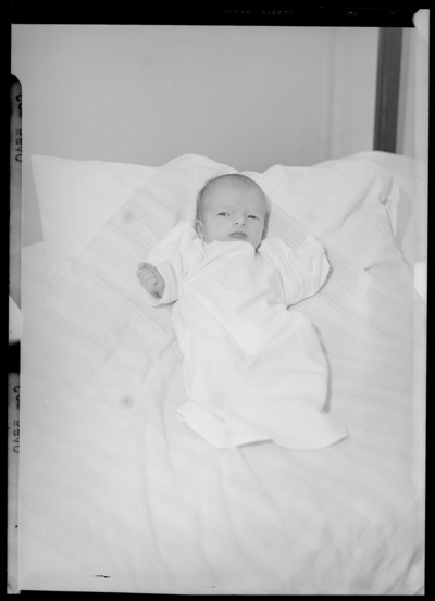 Sally Powell; baby portrait