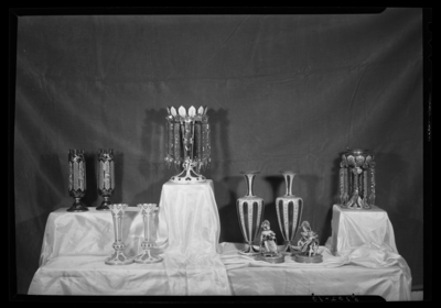 Shackleton’s Musical Instruments, 147 East Main; vases;                             figurines