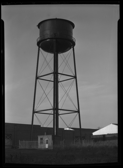 Brown & Williamson Tobacco Company, 1026 South Broadway;                             water tower; photographs requested by General Outdoor Advertising                             Company