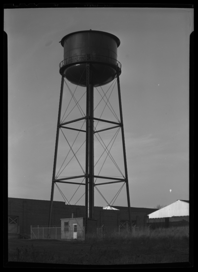 Brown & Williamson Tobacco Company, 1026 South Broadway;                             water tower; photographs requested by General Outdoor Advertising                             Company