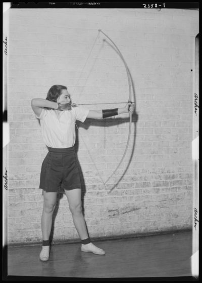 Georgetown College; woman archer