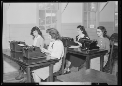 Georgetown College; women typing