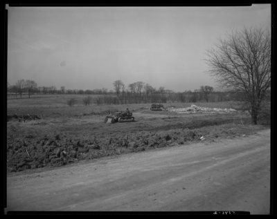 P. Lorillard (Tobacco) Company (Price Road and Leestown Pike);                             ground leveling bulldozers in field