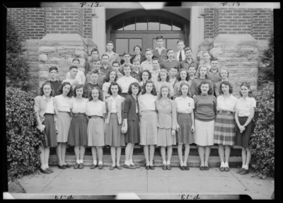 Garth High School, Georgetown; Freshman Class group