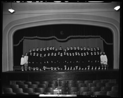 Garth High School, Georgetown; choir group
