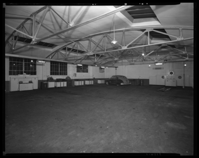 L.R. Cooke Chevrolet Motor Company, 255 East Main; interior of                             garage