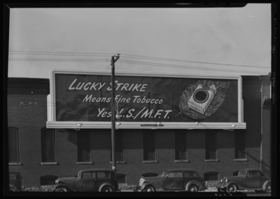 General Outdoor Advertising, Lucky Strike Tobacco (RA Patterson                             Company) Sign; “Lucky Strike Means Fine Tobacco”