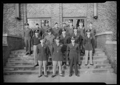 University of Kentucky Military Groups; Military Department                             staff