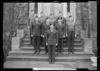 University of Kentucky Military Groups; Regiment                             staff