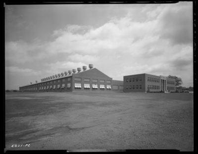 Lexington Lamp Works (General Electric, GE; 201 Rosemont Garden);                             manufacturing buildings; exterior