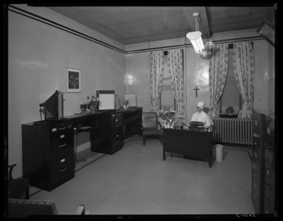 St. Joseph's Hospital, 544 West Second (2nd) Street;                             interior; office