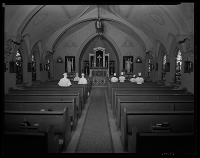 St. Joseph's Hospital, 544 West Second (2nd) Street;                             interior; chapel