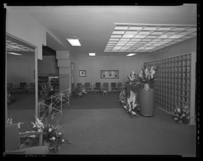 Tots & Teens Shoe Department, 163 East Main; interior of                             department store