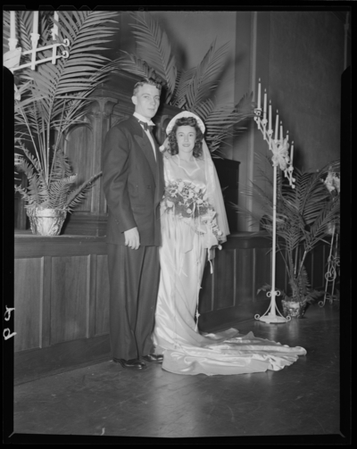 Mr. & Mrs. Don Dodson; wedding