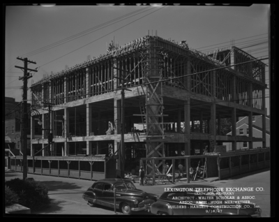 Lexington Telephone Company, 149-151 North Broadway;                             construction