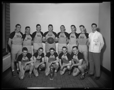 Pi Kappa Alpha Fraternity; basketball teams, Intramural                             Champions; group