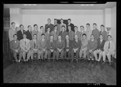 Phi Ata Sigma; University of Kentucky; Student Union Building,                             Room 204; group portrait