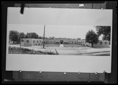 Mallard Pencil Company (Georgetown); building; exterior; copy                             negative