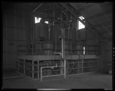 Parks & Tilford Distillery (Midway, Kentucky); interior;                             machinery; photographs requested by H.H. Wise, Worthington Pump and                             Machinery Corporation (Cincinnati, Ohio)
