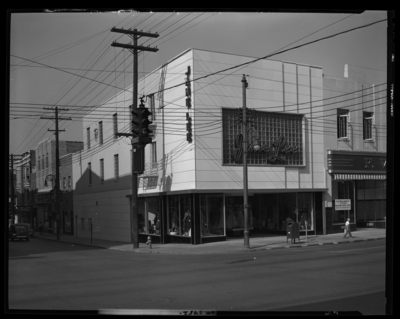 Jane Lee Store; 100 West Main & corner of Limestone;                             building; exterior