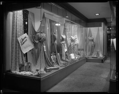 Mitchell, Baker & Smith Company, 230-232 West Main                             (department store); exterior; window display