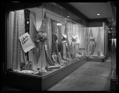 Mitchell, Baker & Smith Company, 230-232 West Main                             (department store); exterior; window display