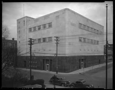 Hargett Construction Company; Lexington Telephone Company                             building (149-151 North Broadway); exterior (Barr & Walnut                             Streets)