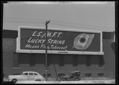 General Outdoor Advertising; Lucky Strike Tobacco (RA Patterson                             Company) Billboard on South Limestone across from the University of                             Kentucky