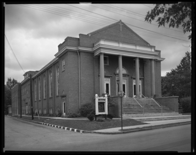 Porter Memorial Baptist Church (South Limestone at Avalon Park);                             exterior