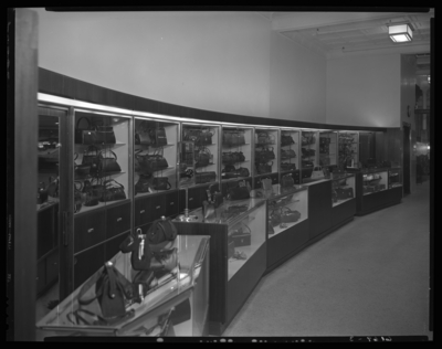 Mitchell, Baker & Smith Company (clothing), 230-232 West                             Main; interior; display counters