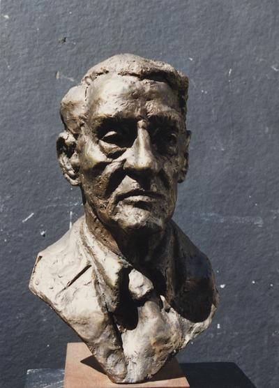 A bronze study of the John Sherman Cooper bust by John Tuska