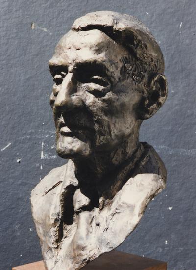 A bronze study of the John Sherman Cooper bust by John Tuska
