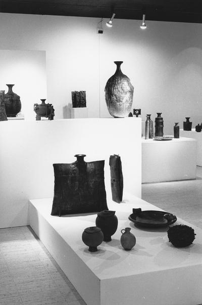 An image of many different types of ceramic vessels in the 