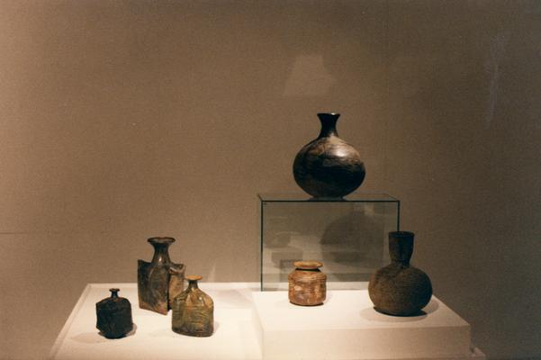An image of six ceramic vessels in the 