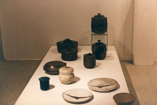 An image of numerous ceramic vessels in the 