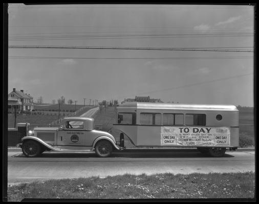 Lail Electric Company, 222 East Main Street; truck (J. Von Grunigen Paint promotion)