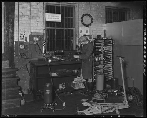 Wombwell Automotive Parts Company, 151 East Short; interior