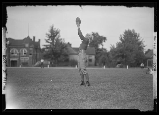 Crimson Year Book, Transylvania College; football player (wide receiver, Napier)