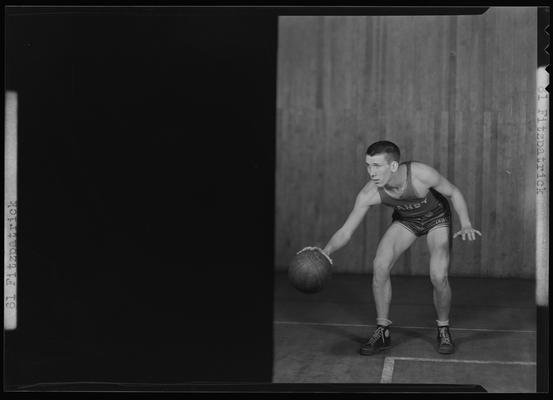 Crimson Year Book, Transylvania College; basketball player (Fitzpatrick, #61)